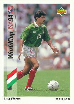 1993 Upper Deck World Cup Preview (Spanish/Italian) #3 Luis Flores Front
