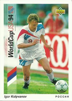 1993 Upper Deck World Cup Preview (Spanish/Italian) #4 Igor Kolyvanov Front