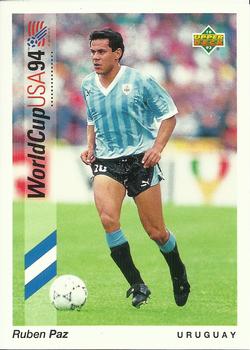 1993 Upper Deck World Cup Preview (Spanish/Italian) #5 Ruben Paz Front