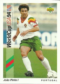 1993 Upper Deck World Cup Preview (Spanish/Italian) #10 Joao Pinto I Front