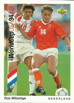 1993 Upper Deck World Cup Preview (Spanish/Italian) #14 Rob Witschge Front