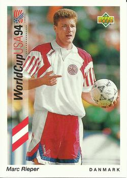 1993 Upper Deck World Cup Preview (Spanish/Italian) #33 Marc Rieper Front