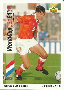 1993 Upper Deck World Cup Preview (Spanish/Italian) #36 Marco Van Basten Front