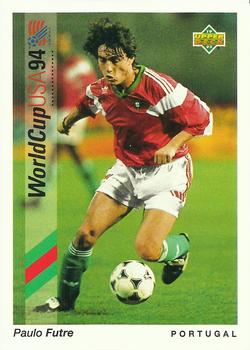 1993 Upper Deck World Cup Preview (Spanish/Italian) #41 Paulo Futre Front