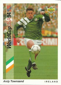 1993 Upper Deck World Cup Preview (Spanish/Italian) #44 Andy Townsend Front