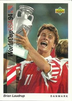 1993 Upper Deck World Cup Preview (Spanish/Italian) #45 Brian Laudrup Front