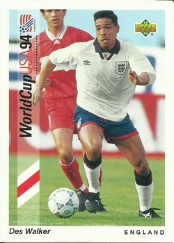 1993 Upper Deck World Cup Preview (Spanish/Italian) #63 Des Walker Front