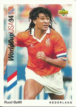 1993 Upper Deck World Cup Preview (Spanish/Italian) #76 Ruud Gullit Front