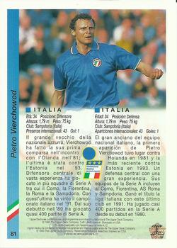 1993 Upper Deck World Cup Preview (Spanish/Italian) #81 Pietro Vierchowod Back