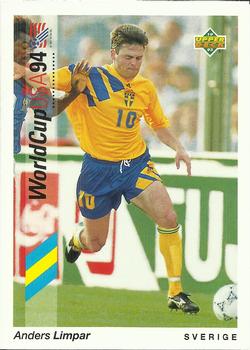 1993 Upper Deck World Cup Preview (Spanish/Italian) #89 Anders Limpar Front