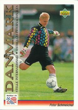 1993 Upper Deck World Cup Preview (Spanish/Italian) #102 Peter Schmeichel Front