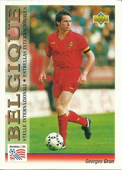 1993 Upper Deck World Cup Preview (Spanish/Italian) #103 Georges Grun Front