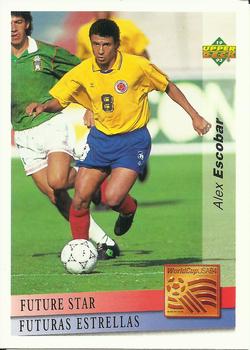 1993 Upper Deck World Cup Preview (Spanish/Italian) #131 Alex Escobar Front