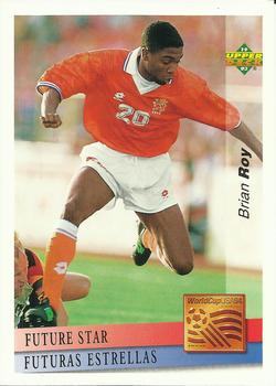 1993 Upper Deck World Cup Preview (Spanish/Italian) #136 Bryan Roy Front