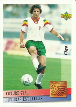 1993 Upper Deck World Cup Preview (Spanish/Italian) #137 Figo Front