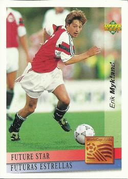 1993 Upper Deck World Cup Preview (Spanish/Italian) #139 Erik Mykland Front