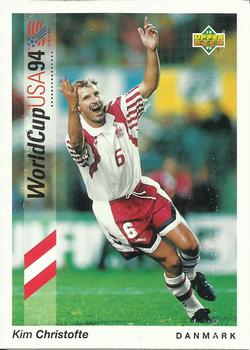 1993 Upper Deck World Cup Preview (Spanish/Italian) #149 Kim Christofte Front