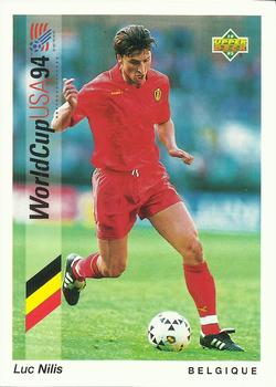 1993 Upper Deck World Cup Preview (Spanish/Italian) #152 Luc Nilis Front