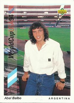 1993 Upper Deck World Cup Preview (Spanish/Italian) #153 Abel Balbo Front