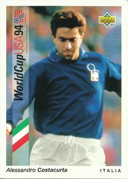 1993 Upper Deck World Cup Preview (Spanish/Italian) #157 Alessandro Costacurta Front