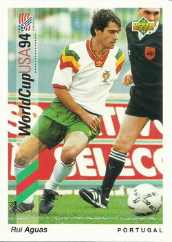 1993 Upper Deck World Cup Preview (Spanish/Italian) #181 Rui Aguas Front