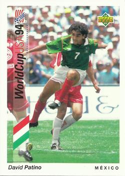 1993 Upper Deck World Cup Preview (Spanish/Italian) #185 David Patino Front