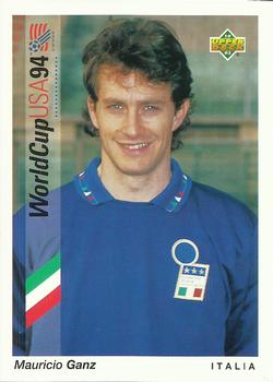 1993 Upper Deck World Cup Preview (Spanish/Italian) #186 Maurizio Ganz Front