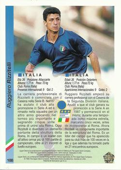 1993 Upper Deck World Cup Preview (Spanish/Italian) #188 Ruggiero Rizzitelli Back