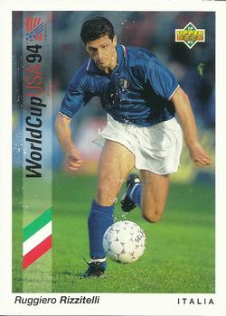 1993 Upper Deck World Cup Preview (Spanish/Italian) #188 Ruggiero Rizzitelli Front