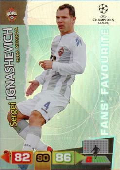 2011-12 Panini Adrenalyn XL UEFA Champions League - Fans' Favourites #NNO Sergei Ignashevich Front