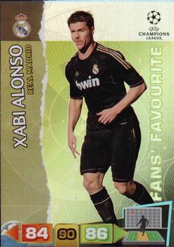 2011-12 Panini Adrenalyn XL UEFA Champions League - Fans' Favourites #NNO Xabi Alonso Front