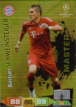 2011-12 Panini Adrenalyn XL UEFA Champions League - Masters #330 Bastian Schweinsteiger Front
