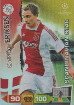 2011-12 Panini Adrenalyn XL UEFA Champions League - Scandinavian Stars #356 Christian Eriksen Front