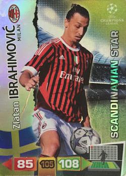 2011-12 Panini Adrenalyn XL UEFA Champions League - Scandinavian Stars #359 Zlatan Ibrahimovic Front