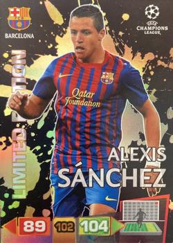 2011-12 Panini Adrenalyn XL UEFA Champions League - Limited Editions #NNO Alexis Sanchez Front