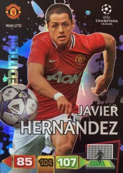 2011-12 Panini Adrenalyn XL UEFA Champions League - Limited Editions #NNO Javier Hernandez Front