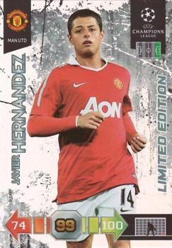2010-11 Panini Adrenalyn XL UEFA Champions League - Limited Editions #NNO Javier Hernandez Front