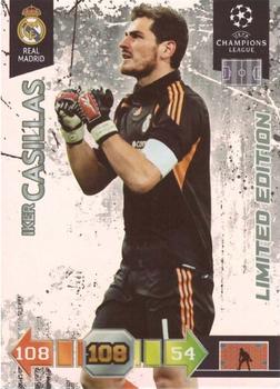 2010-11 Panini Adrenalyn XL UEFA Champions League - Limited Editions #NNO Iker Casillas Front