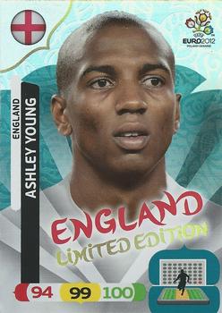 2012 Panini Adrenalyn XL Euro - Limited Editions #NNO Ashley Young Front