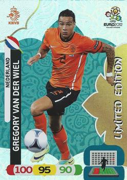 2012 Panini Adrenalyn XL Euro - Limited Editions #NNO Gregory Van Der Wiel Front