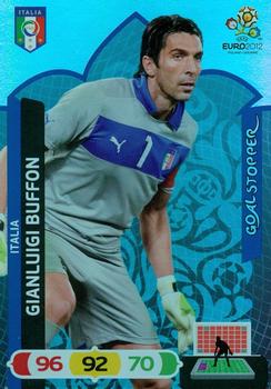 2012 Panini Adrenalyn XL Euro - Goal Stoppers #NNO Gianluigi Buffon Front