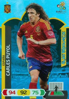 2012 Panini Adrenalyn XL Euro - Fans' Favourites #NNO Carles Puyol Front