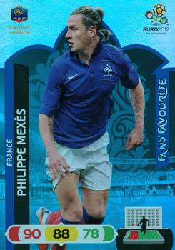 2012 Panini Adrenalyn XL Euro - Fans' Favourites #NNO Philippe Mexes Front