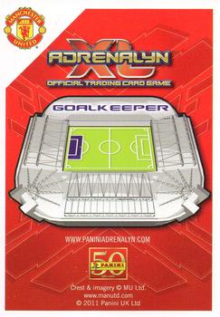 2011-12 Panini Adrenalyn XL Manchester United #1 David de Gea Back