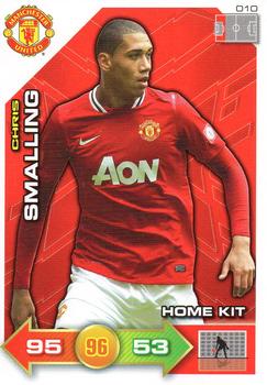 2011-12 Panini Adrenalyn XL Manchester United #10 Chris Smalling Front