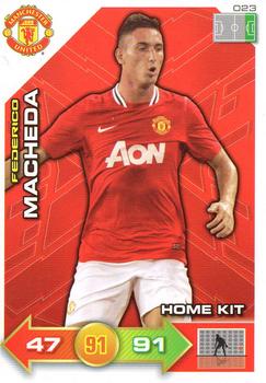 2011-12 Panini Adrenalyn XL Manchester United #23 Federico Macheda Front