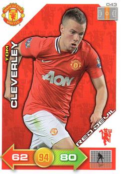 2011-12 Panini Adrenalyn XL Manchester United #43 Tom Cleverley Front