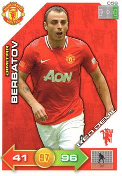 2011-12 Panini Adrenalyn XL Manchester United #56 Dimitar Berbatov Front