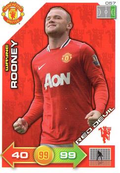 2011-12 Panini Adrenalyn XL Manchester United #57 Wayne Rooney Front