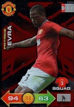 2011-12 Panini Adrenalyn XL Manchester United #65 Patrice Evra Front